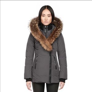 Mackage Adali Fur Trim Coat